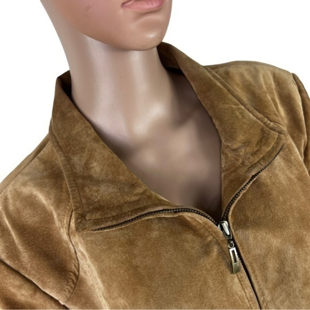 Preston & York Women's Brown Jacket 100% Leather Size XL - Picture 7 of 10